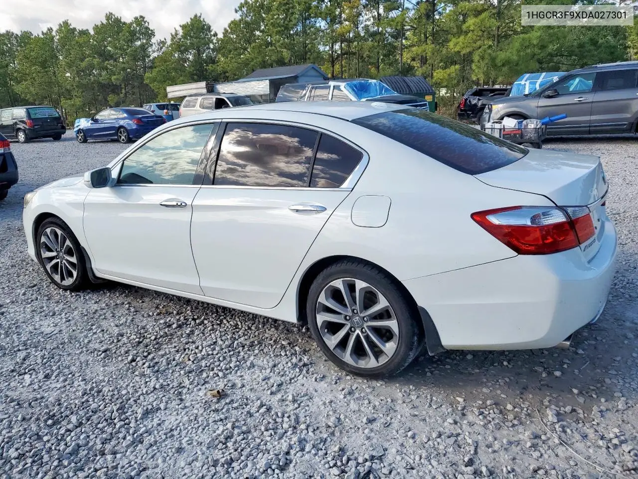 1HGCR3F9XDA027301 2013 Honda Accord Touring