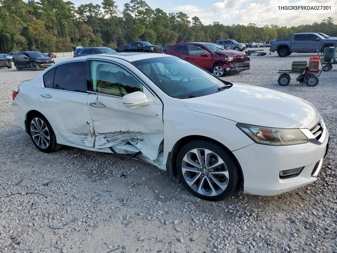 1HGCR3F9XDA027301 2013 Honda Accord Touring