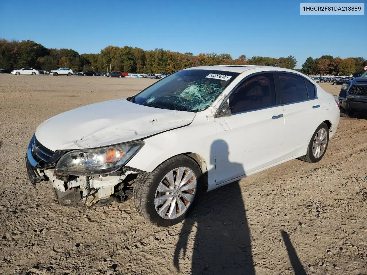 1HGCR2F81DA213889 2013 Honda Accord Exl