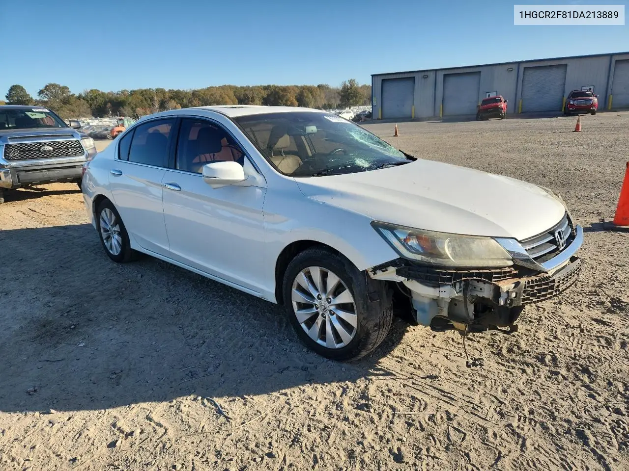 1HGCR2F81DA213889 2013 Honda Accord Exl