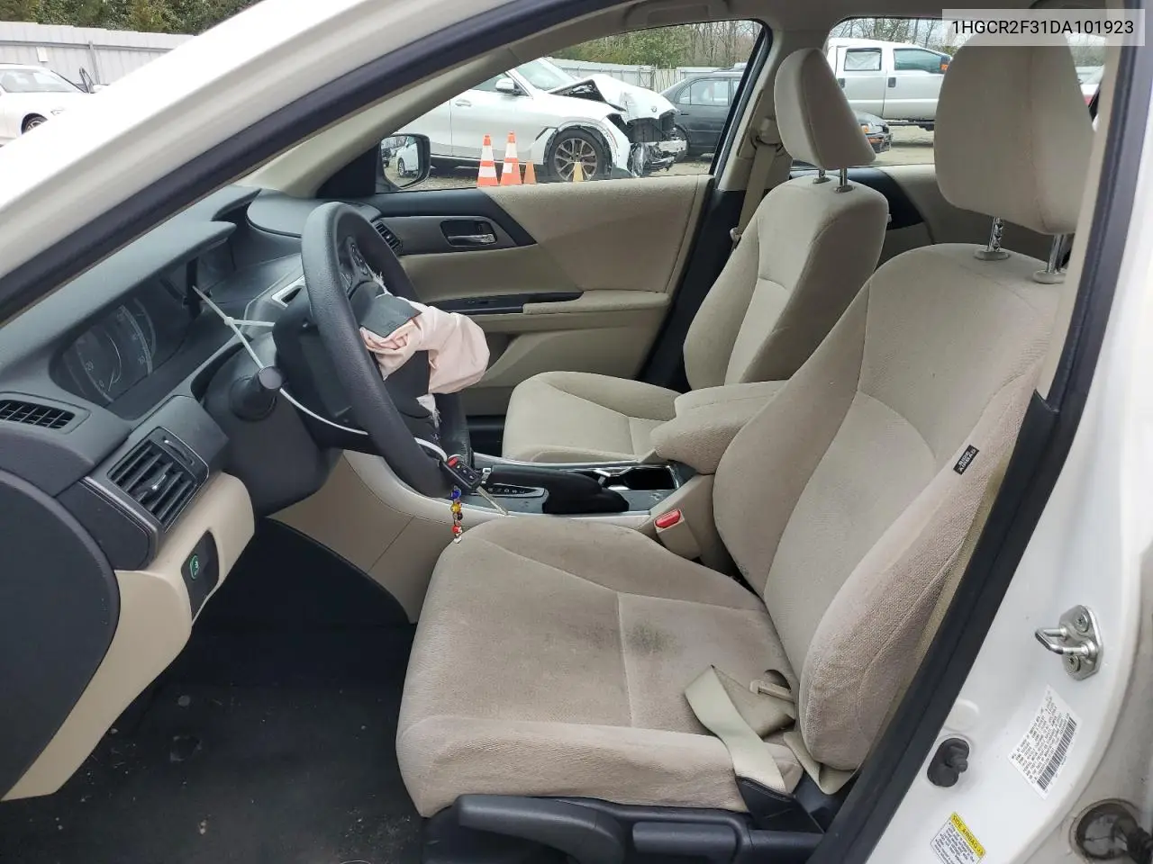 1HGCR2F31DA101923 2013 Honda Accord Lx
