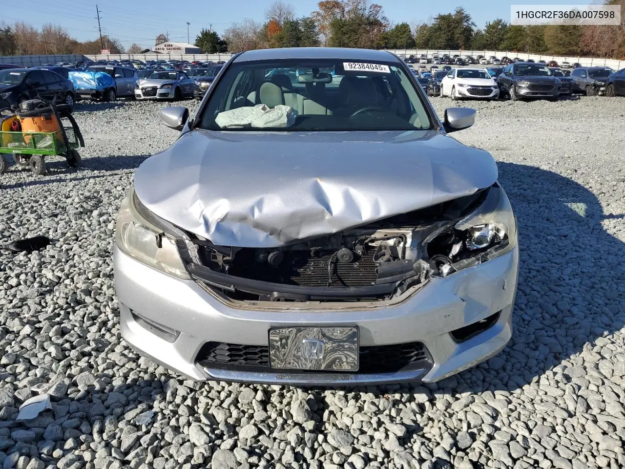 1HGCR2F36DA007598 2013 Honda Accord Lx