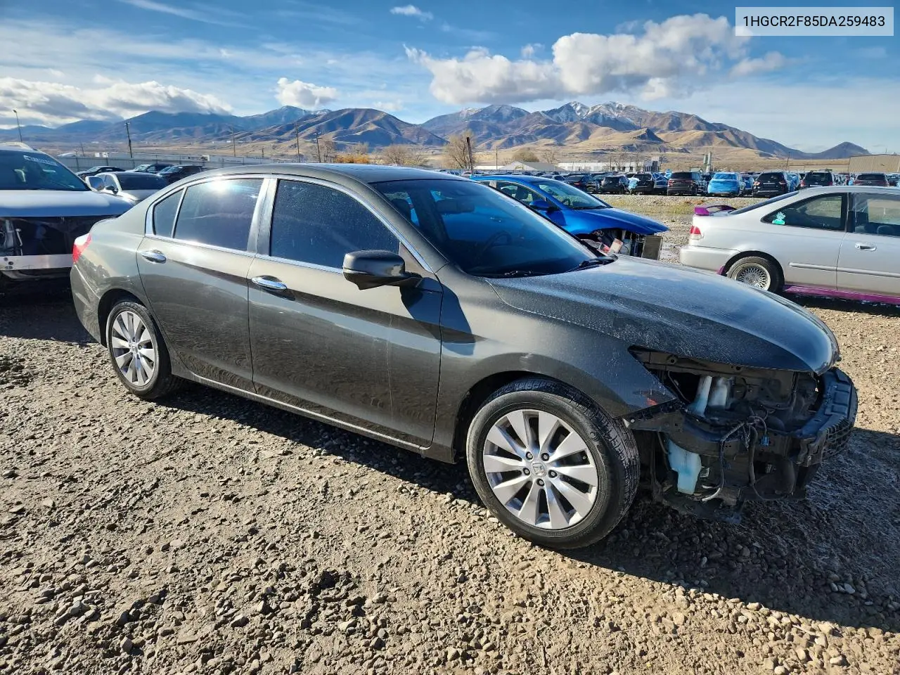 1HGCR2F85DA259483 2013 Honda Accord Exl