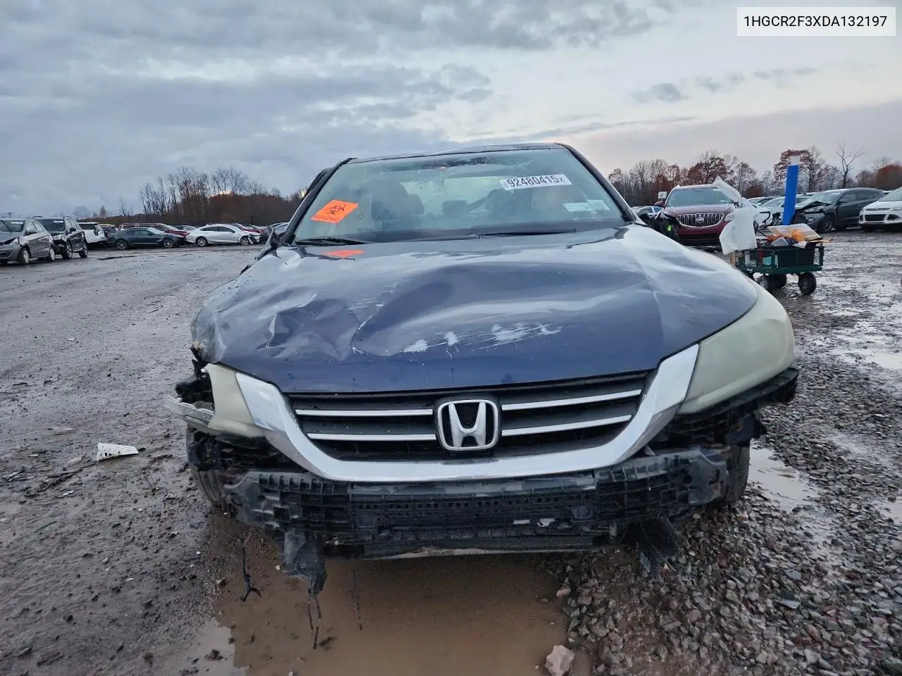 1HGCR2F3XDA132197 2013 Honda Accord Lx
