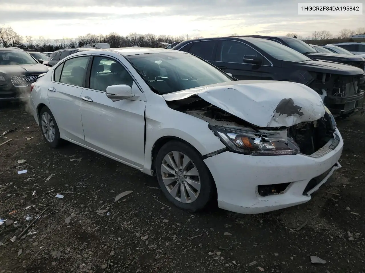 1HGCR2F84DA195842 2013 Honda Accord Exl