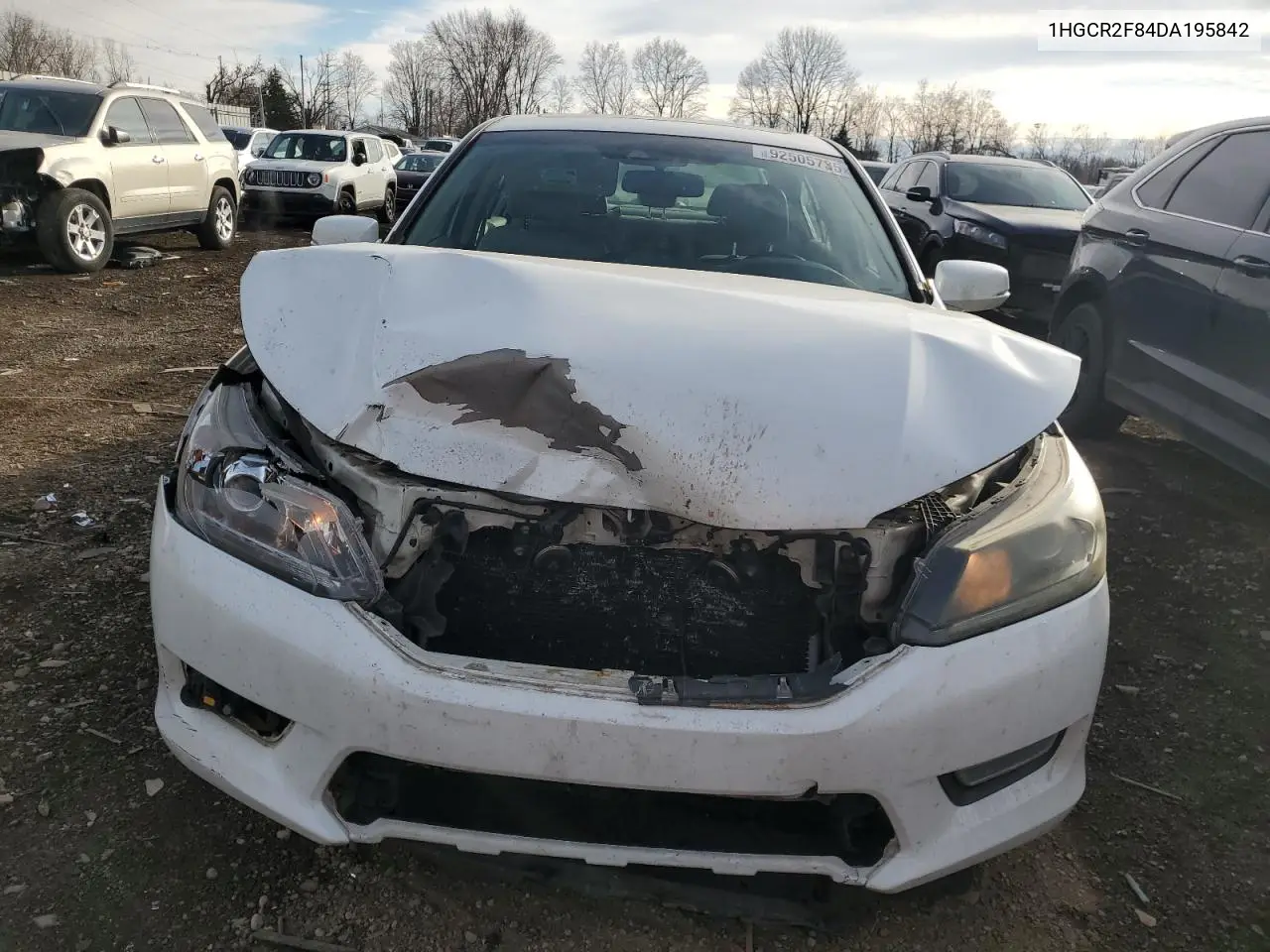 1HGCR2F84DA195842 2013 Honda Accord Exl