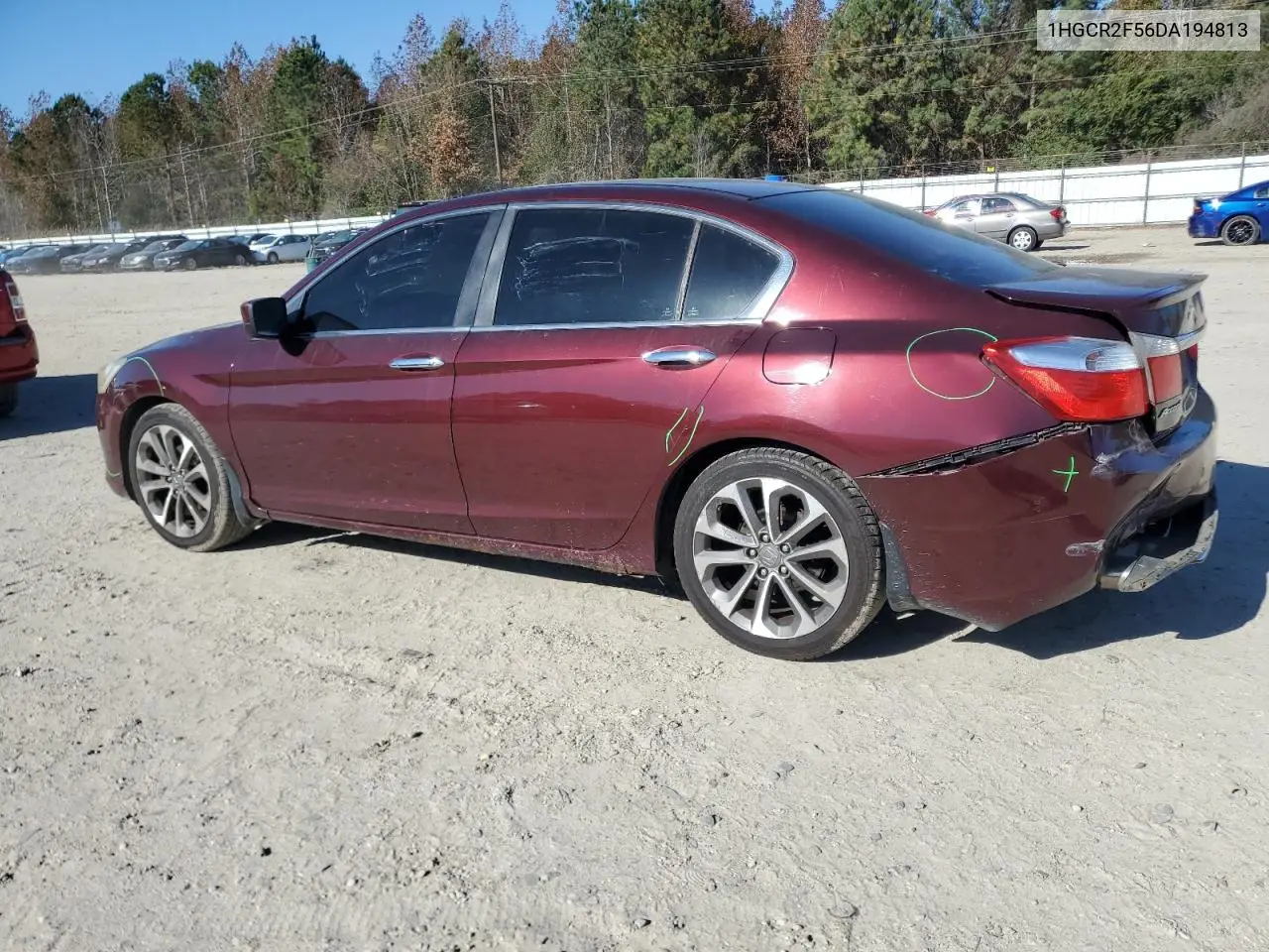 1HGCR2F56DA194813 2013 Honda Accord Sport