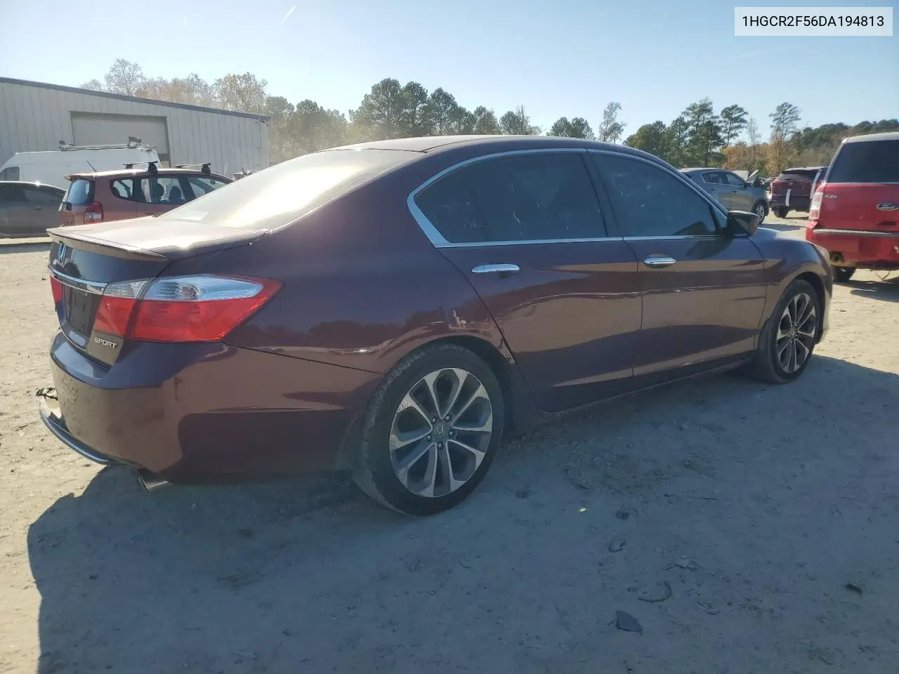 1HGCR2F56DA194813 2013 Honda Accord Sport