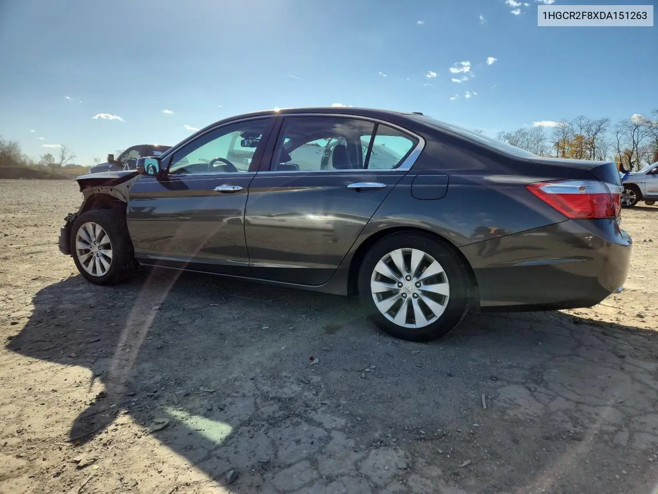 1HGCR2F8XDA151263 2013 Honda Accord Exl