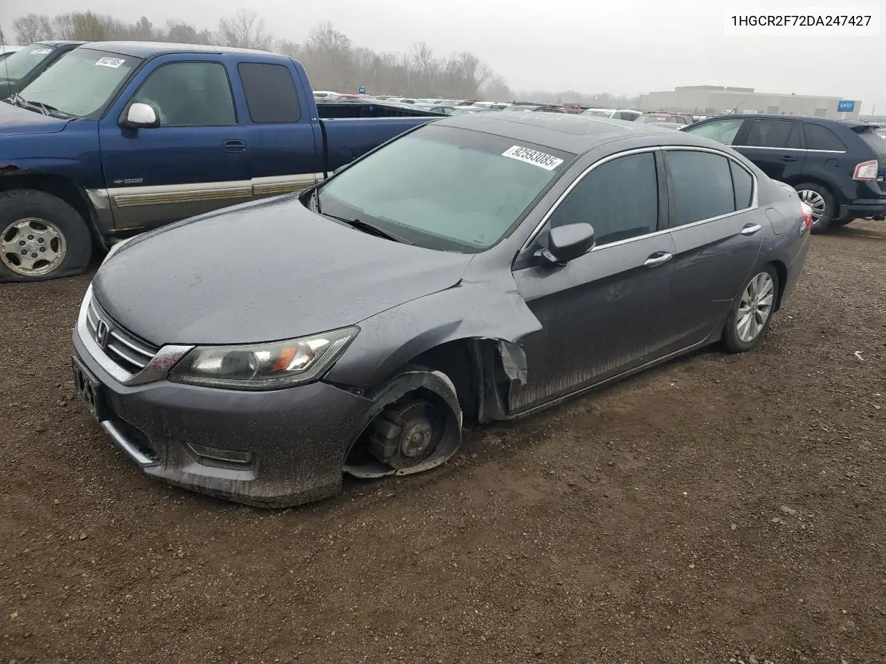 1HGCR2F72DA247427 2013 Honda Accord Ex
