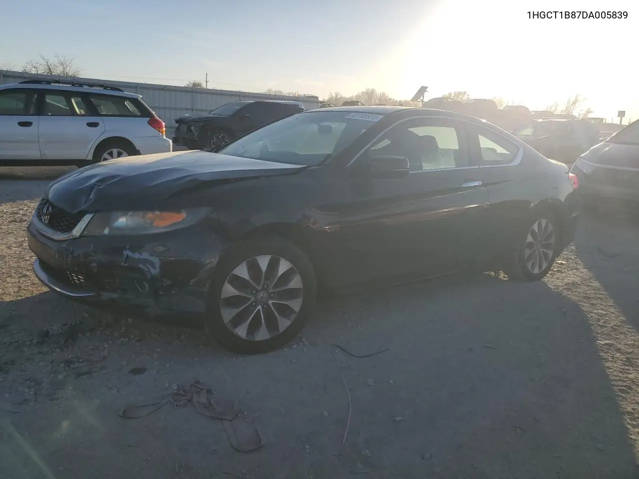 1HGCT1B87DA005839 2013 Honda Accord Exl