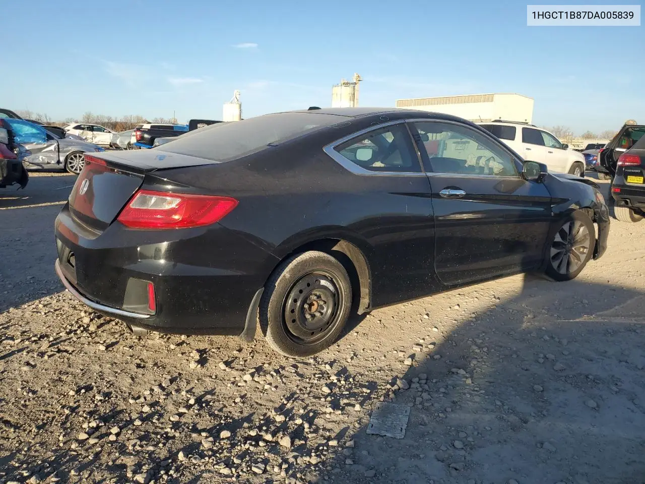 1HGCT1B87DA005839 2013 Honda Accord Exl