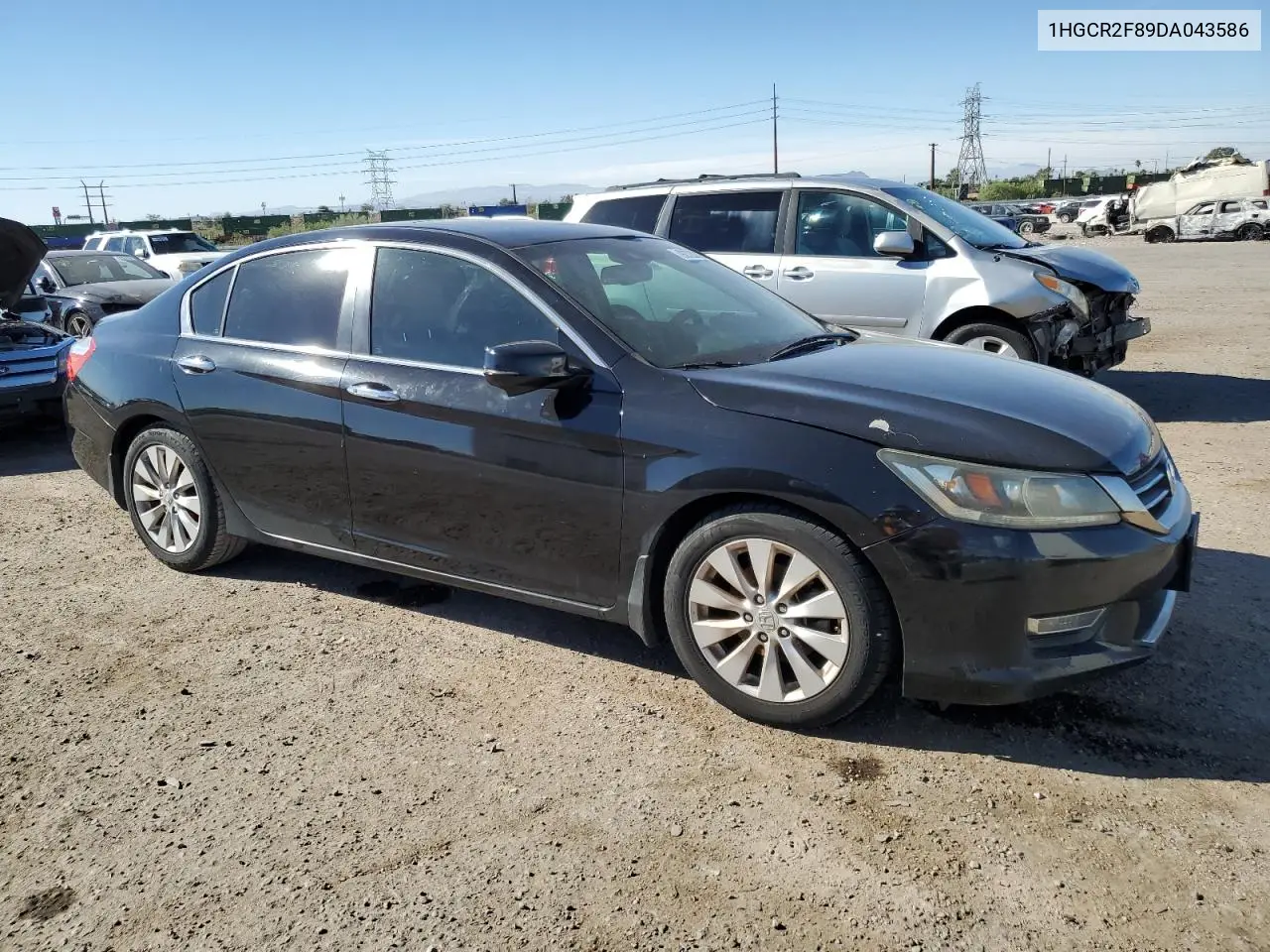 1HGCR2F89DA043586 2013 Honda Accord Exl