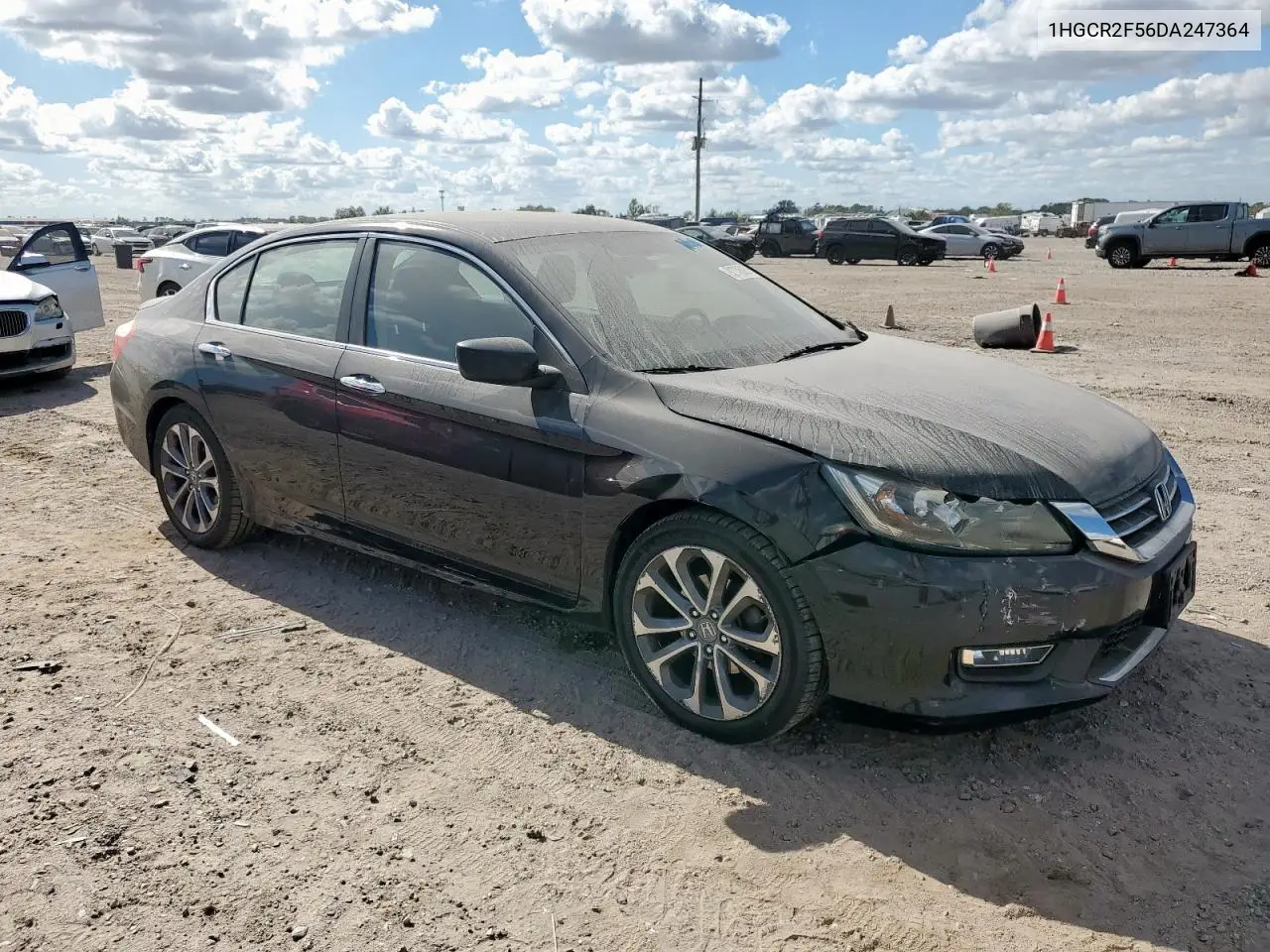 1HGCR2F56DA247364 2013 Honda Accord Sport