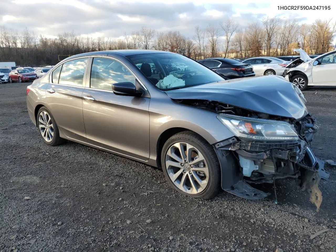 1HGCR2F59DA247195 2013 Honda Accord Sport