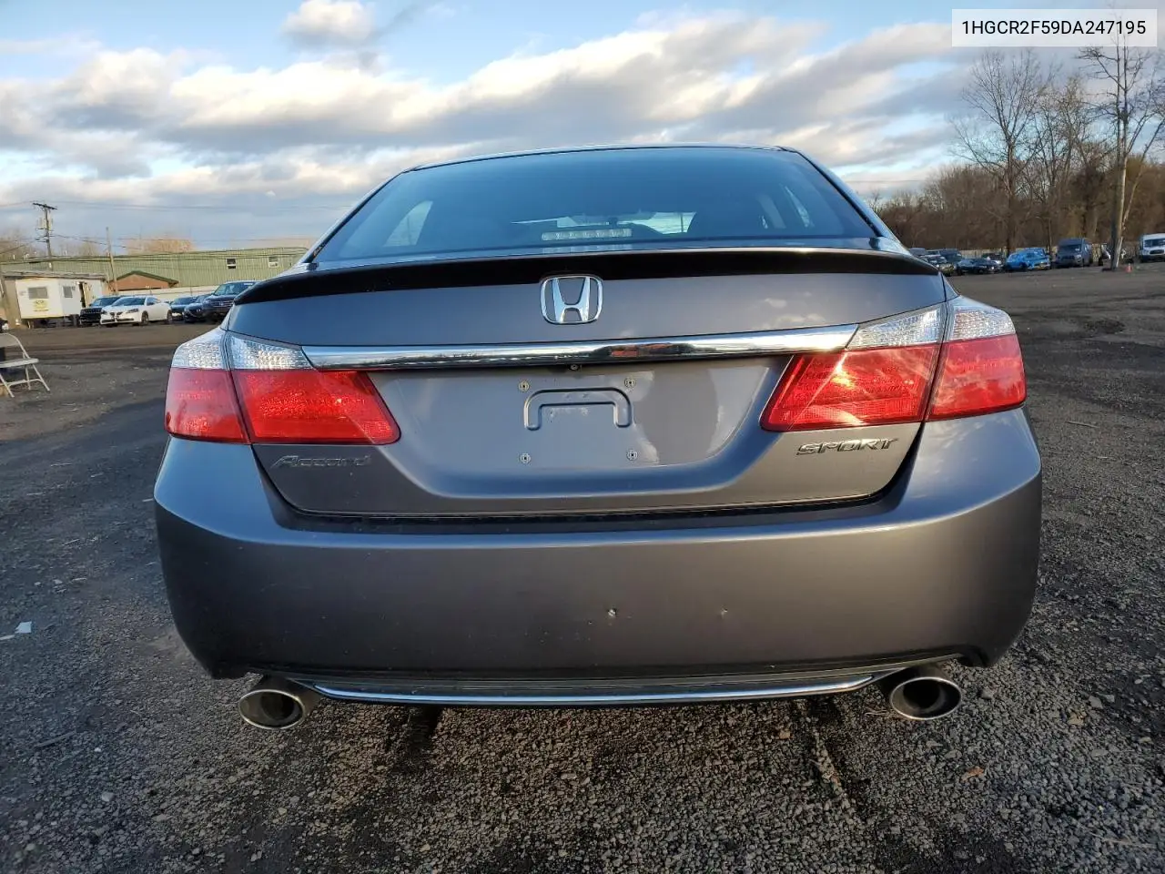 1HGCR2F59DA247195 2013 Honda Accord Sport