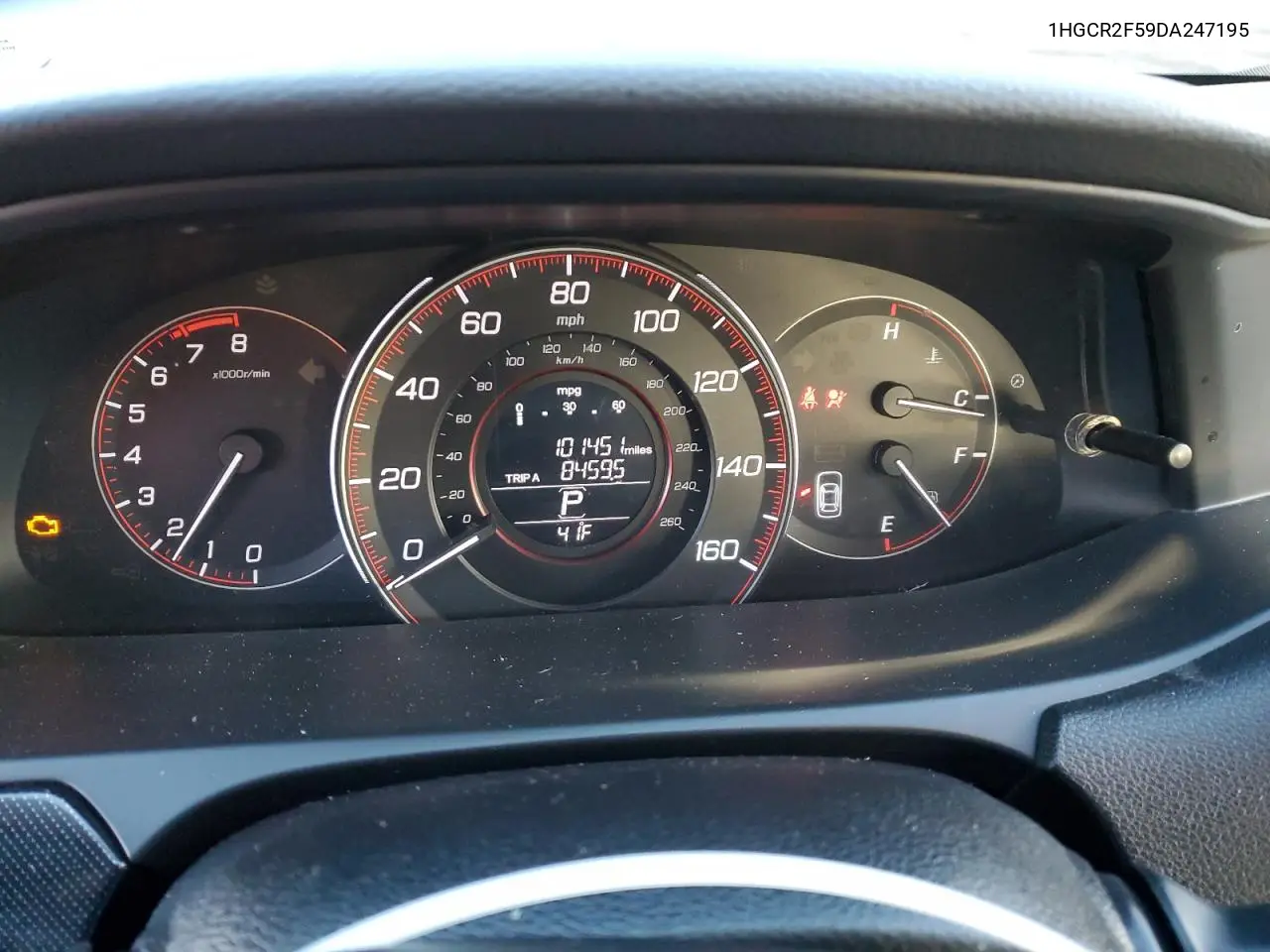 1HGCR2F59DA247195 2013 Honda Accord Sport