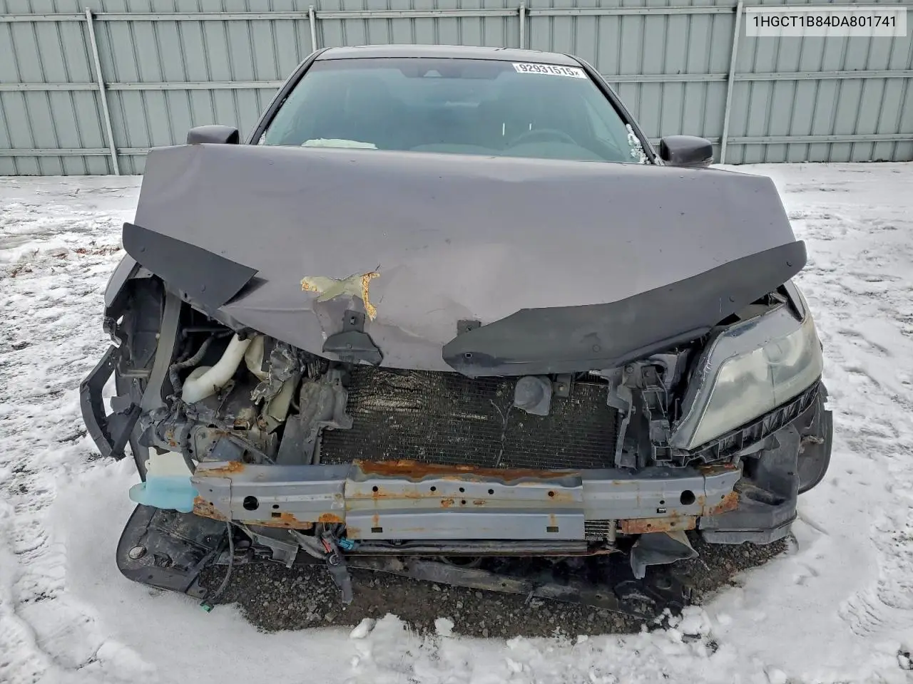 1HGCT1B84DA801741 2013 Honda Accord Exl