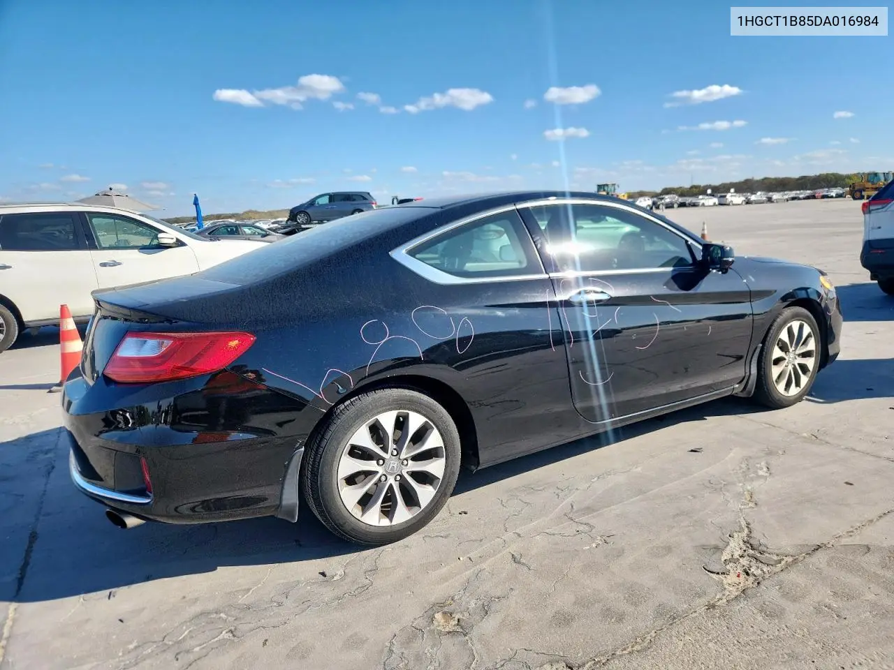 1HGCT1B85DA016984 2013 Honda Accord Exl