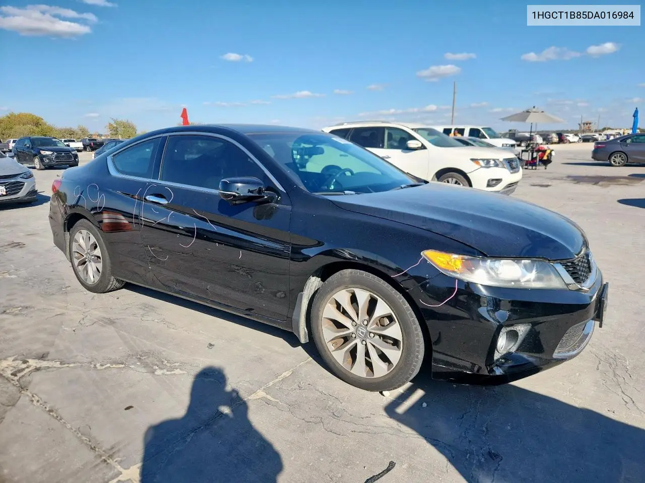 1HGCT1B85DA016984 2013 Honda Accord Exl