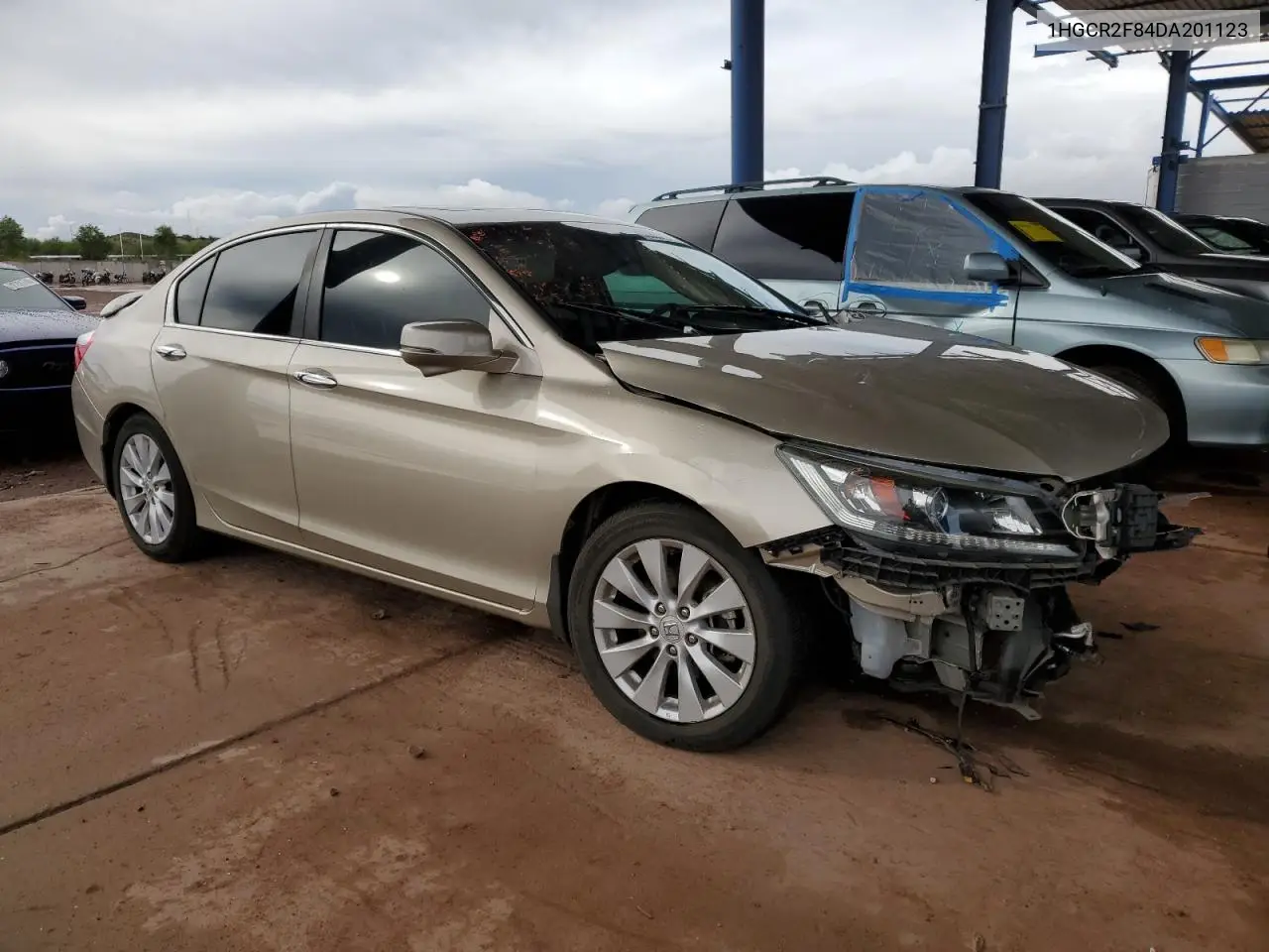 1HGCR2F84DA201123 2013 Honda Accord Exl