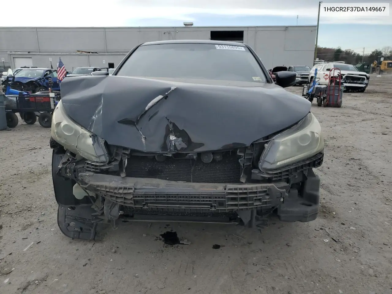 1HGCR2F37DA149667 2013 Honda Accord Lx