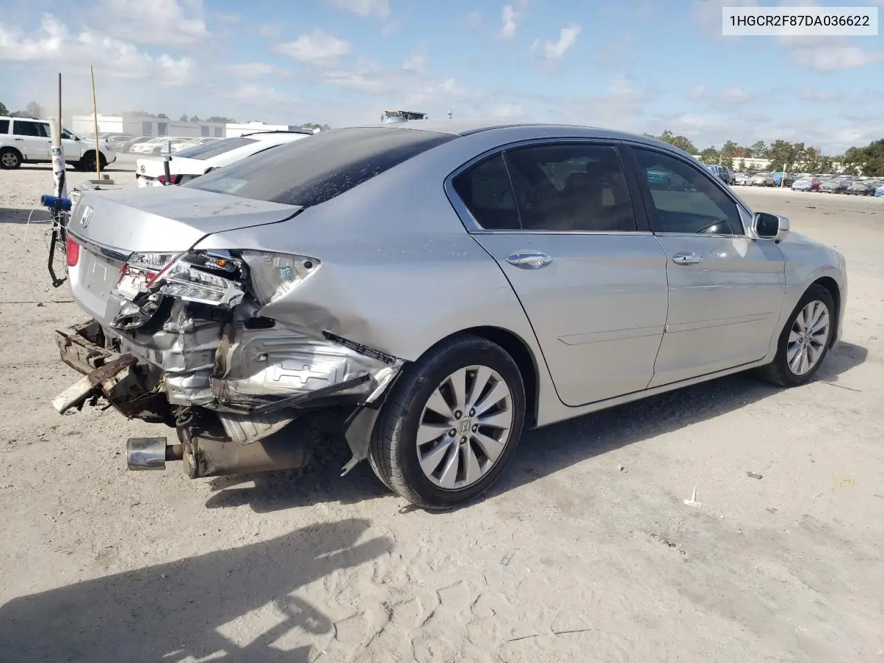 1HGCR2F87DA036622 2013 Honda Accord Exl