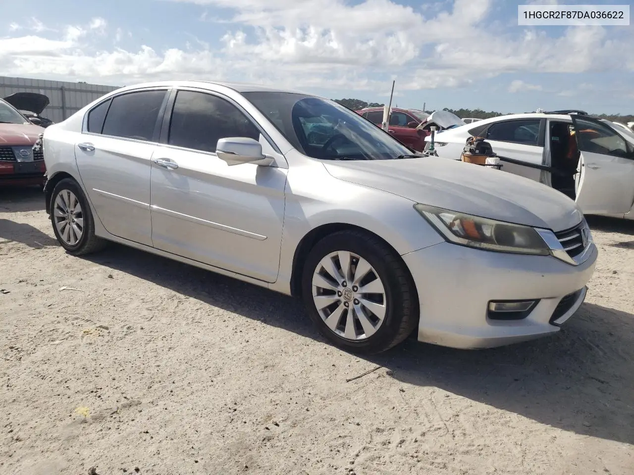 1HGCR2F87DA036622 2013 Honda Accord Exl