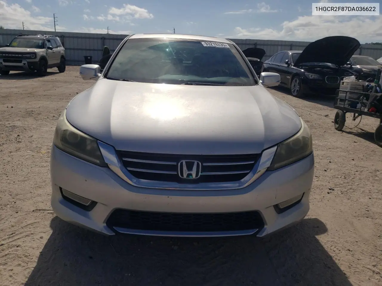 1HGCR2F87DA036622 2013 Honda Accord Exl