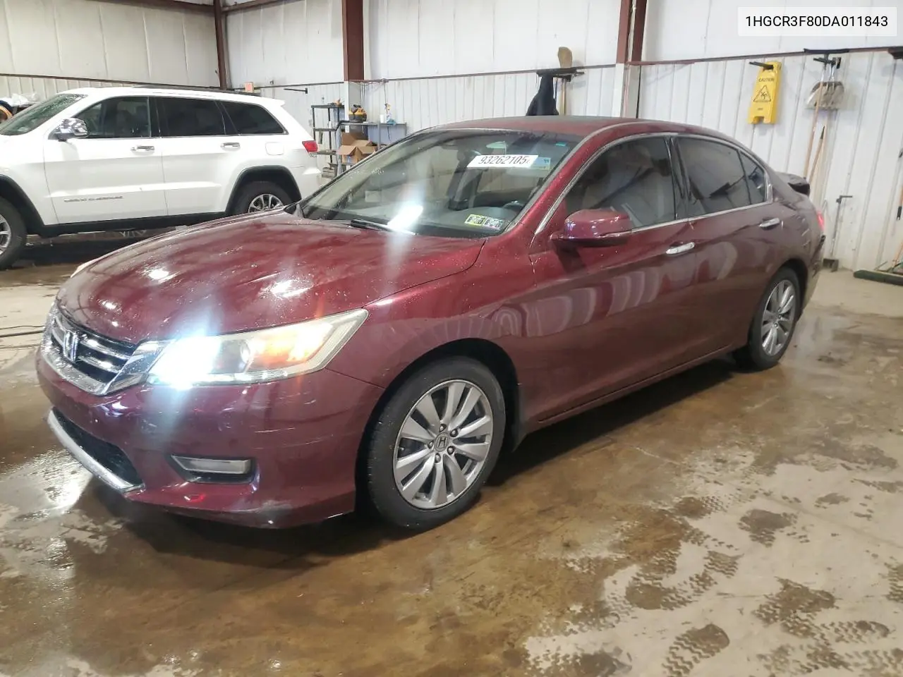 1HGCR3F80DA011843 2013 Honda Accord Exl