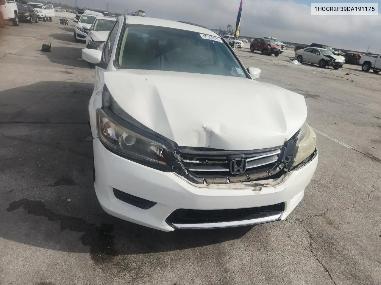 1HGCR2F39DA191175 2013 Honda Accord Lx