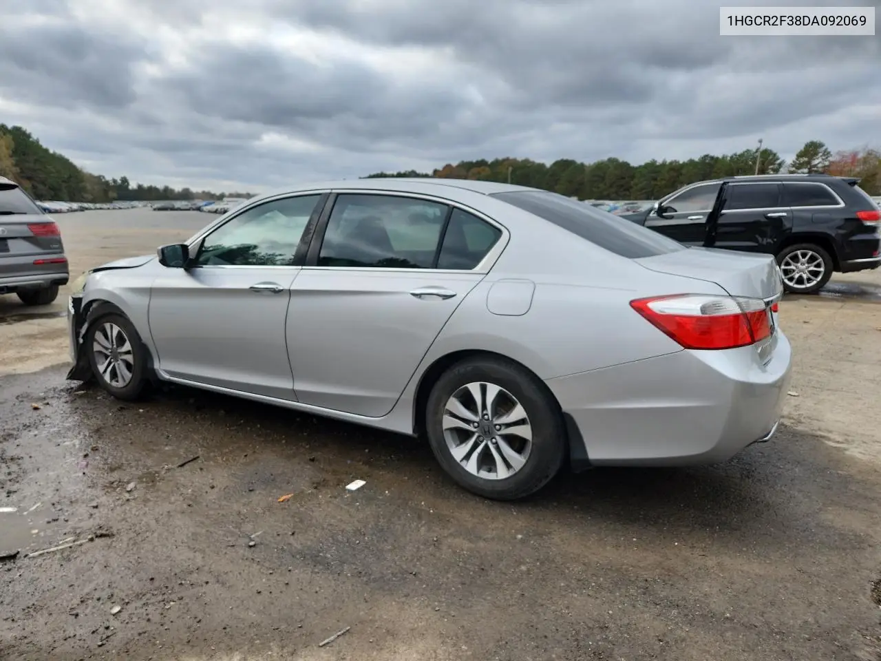 1HGCR2F38DA092069 2013 Honda Accord Lx