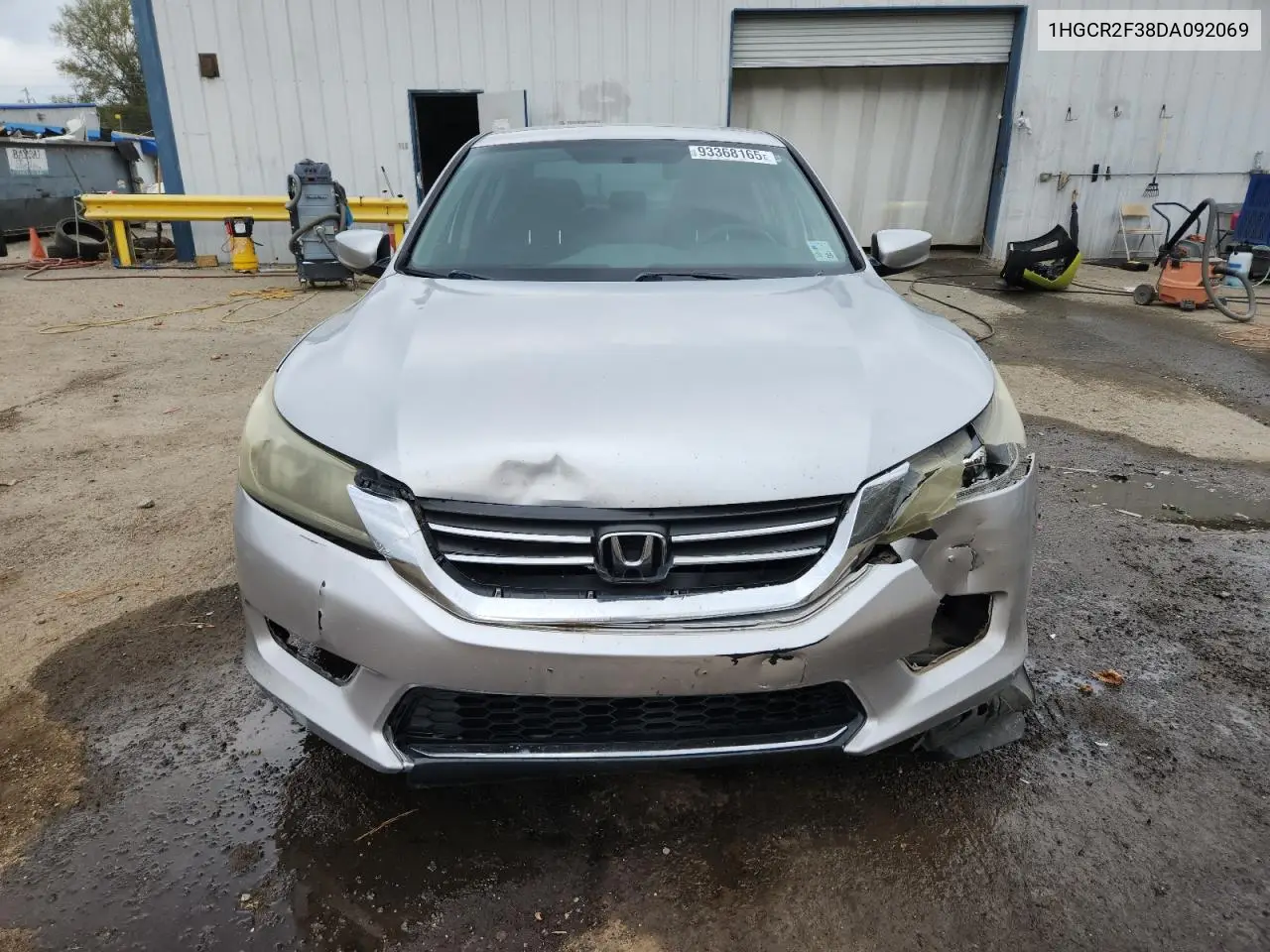 1HGCR2F38DA092069 2013 Honda Accord Lx