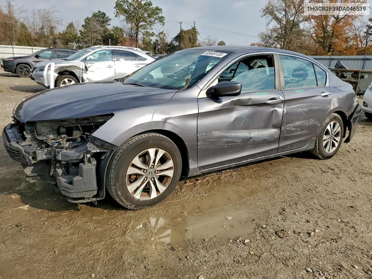 1HGCR2F39DA046539 2013 Honda Accord Lx