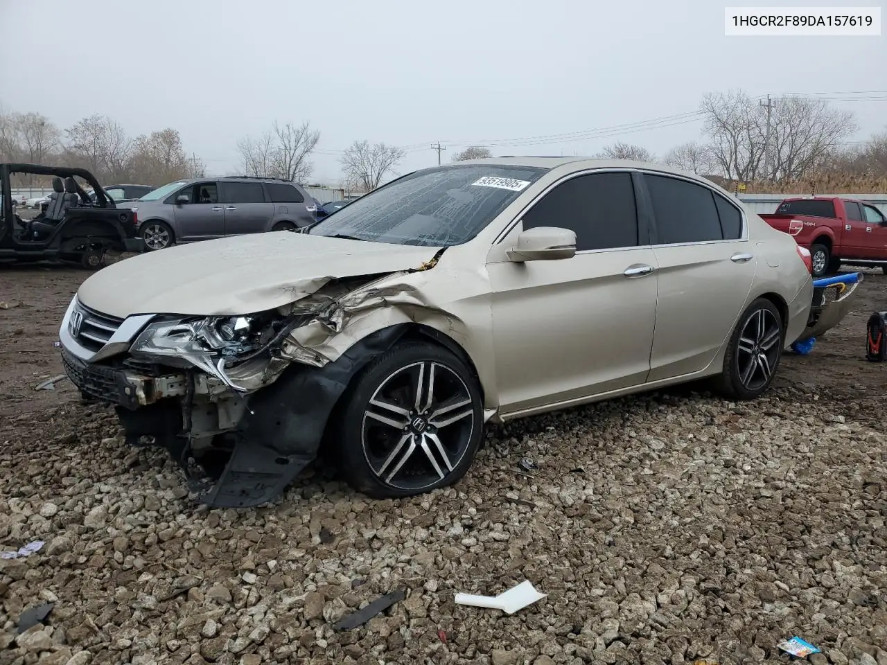 1HGCR2F89DA157619 2013 Honda Accord Exl