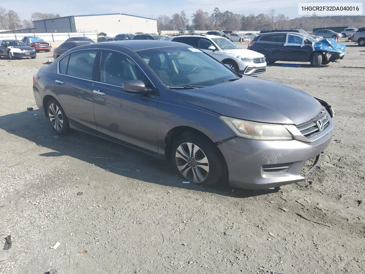 1HGCR2F32DA040016 2013 Honda Accord Lx