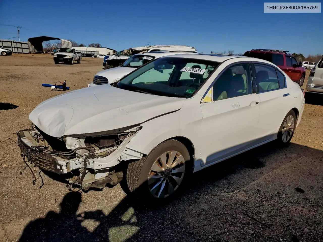 1HGCR2F80DA185759 2013 Honda Accord Exl