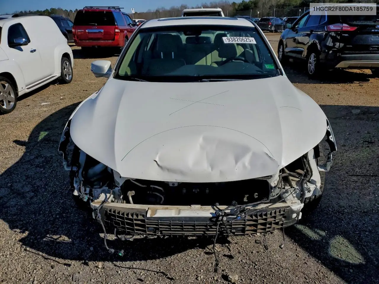 1HGCR2F80DA185759 2013 Honda Accord Exl