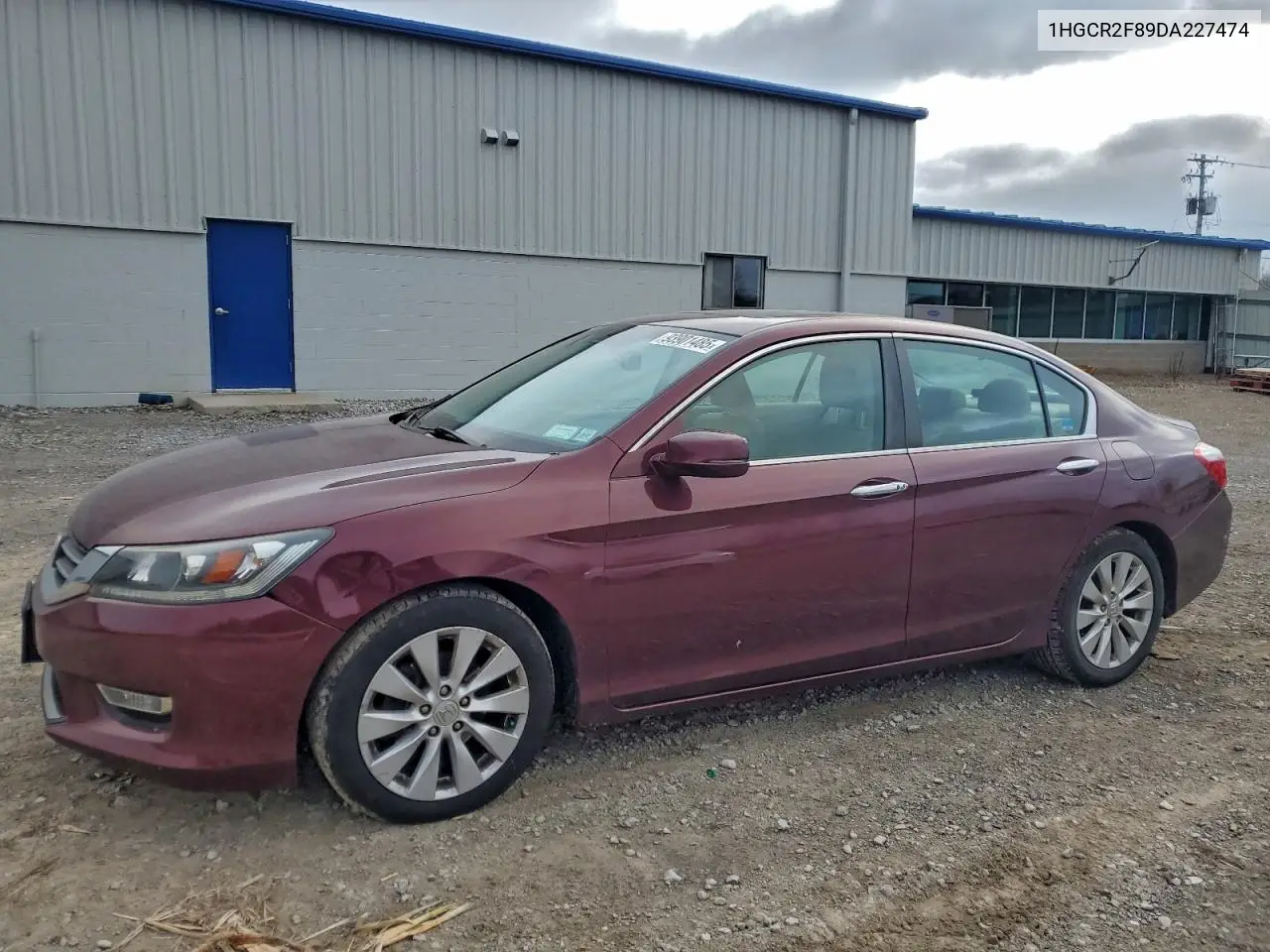 1HGCR2F89DA227474 2013 Honda Accord Exl