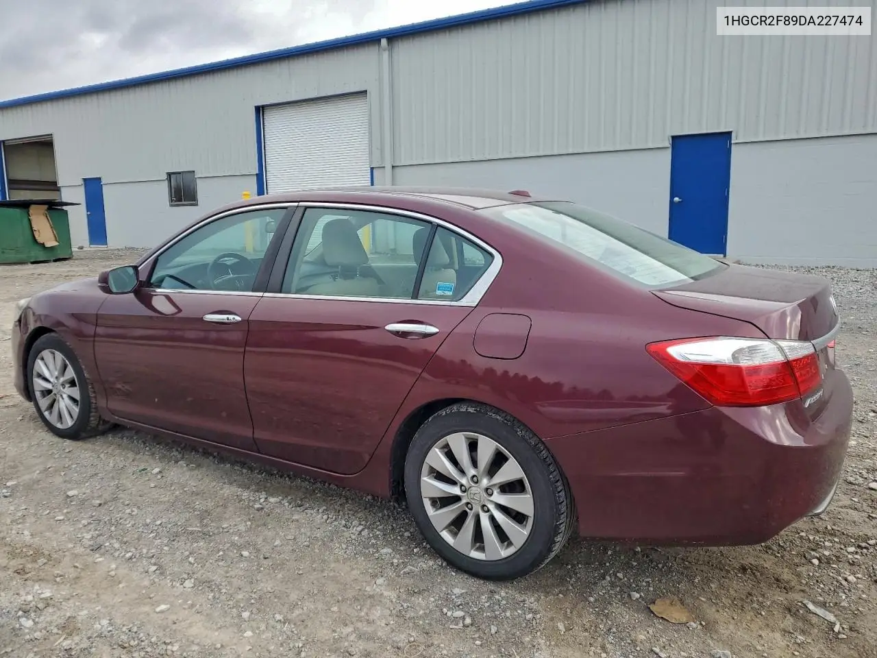 1HGCR2F89DA227474 2013 Honda Accord Exl