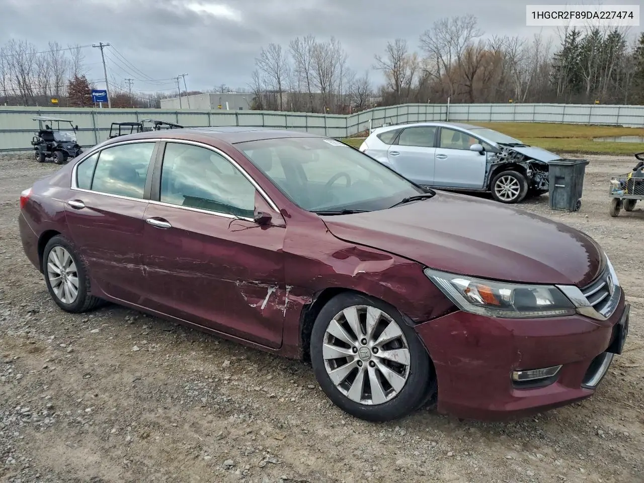 1HGCR2F89DA227474 2013 Honda Accord Exl