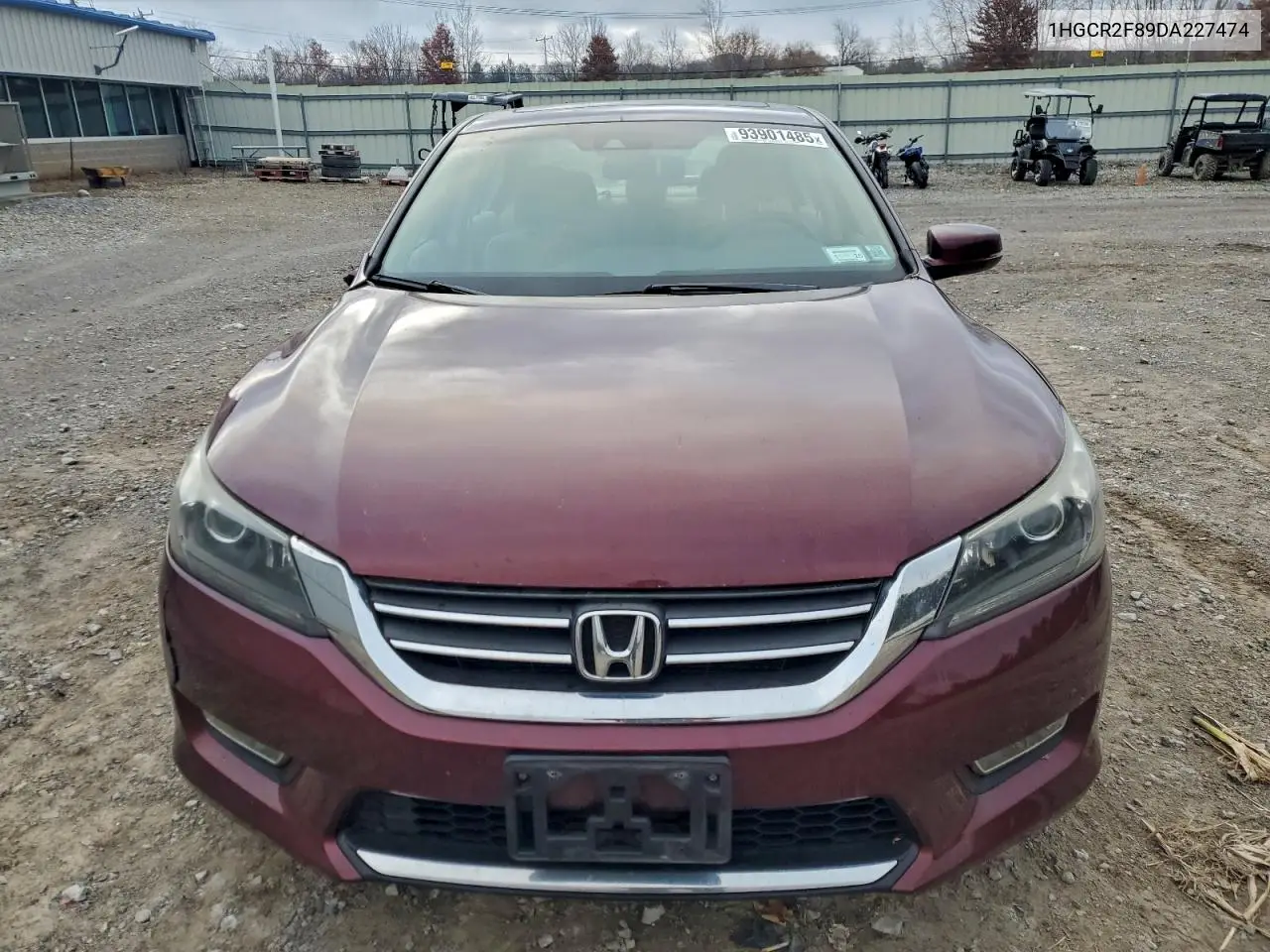 1HGCR2F89DA227474 2013 Honda Accord Exl