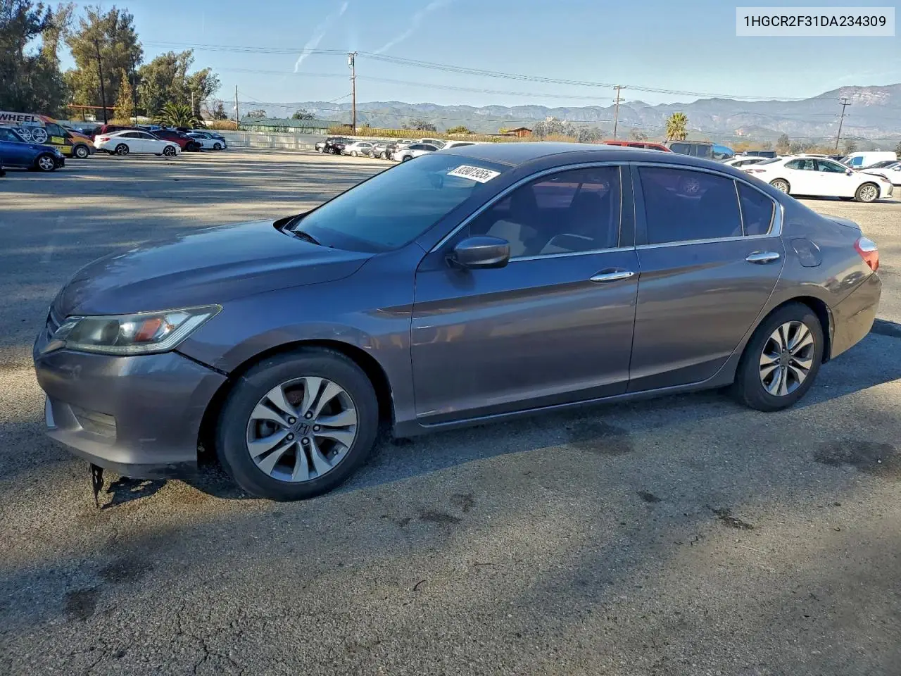 1HGCR2F31DA234309 2013 Honda Accord Lx