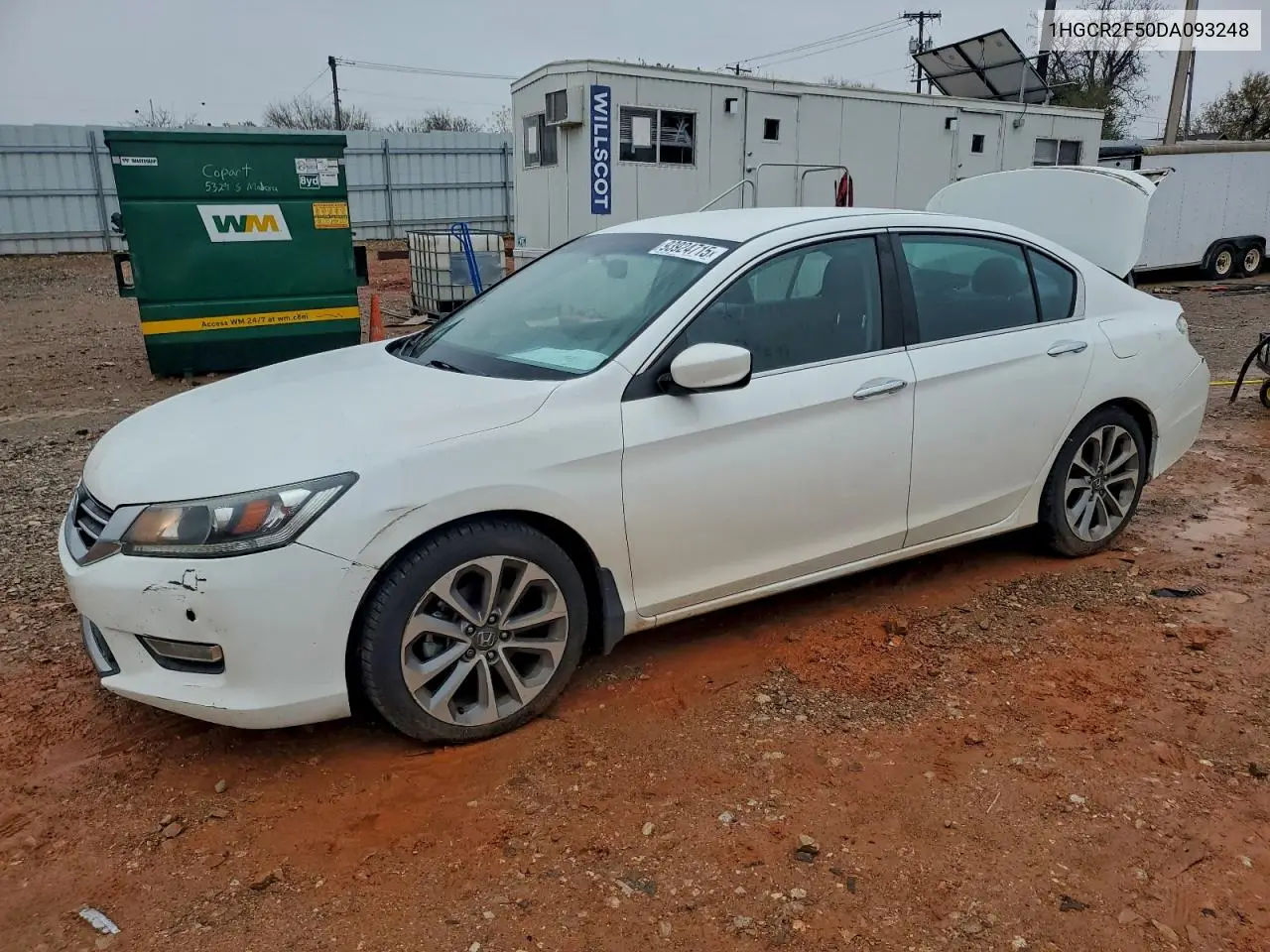 1HGCR2F50DA093248 2013 Honda Accord Sport