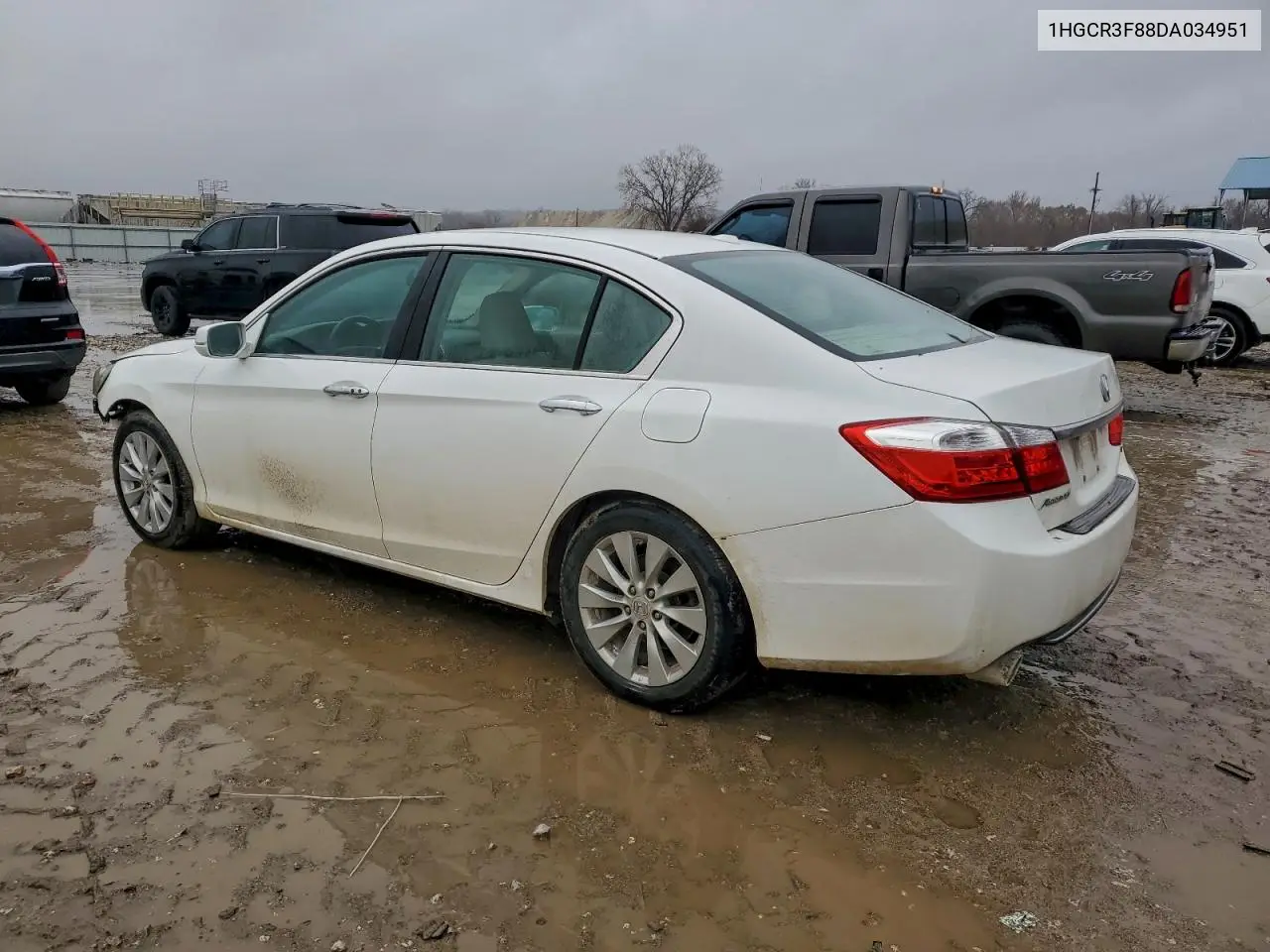 1HGCR3F88DA034951 2013 Honda Accord Exl