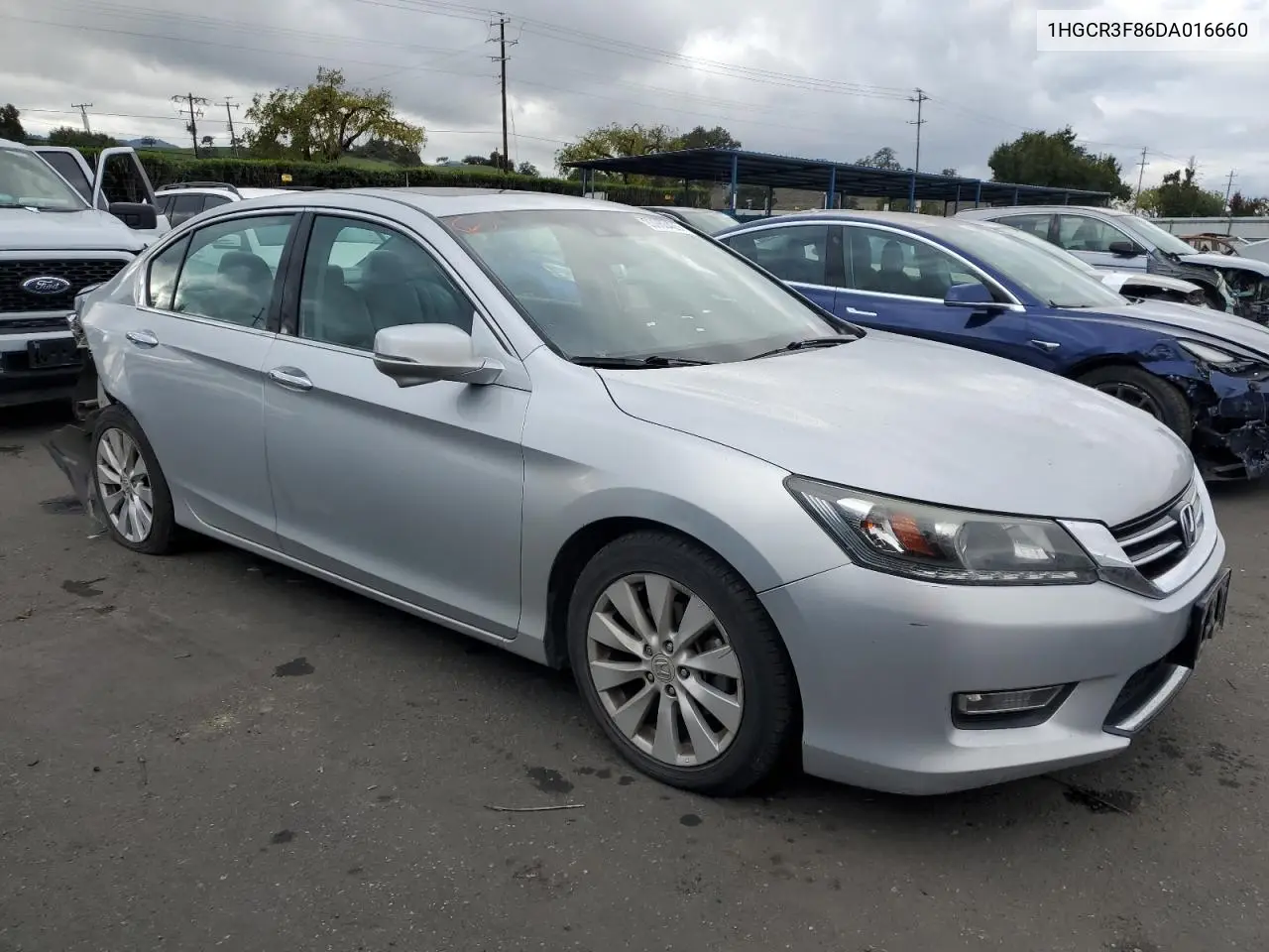 1HGCR3F86DA016660 2013 Honda Accord Exl