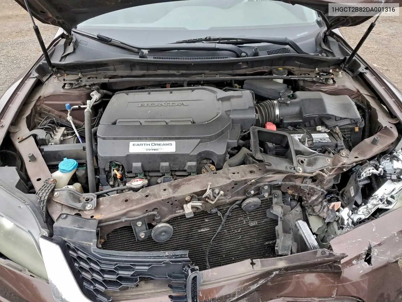 1HGCT2B82DA001316 2013 Honda Accord Exl