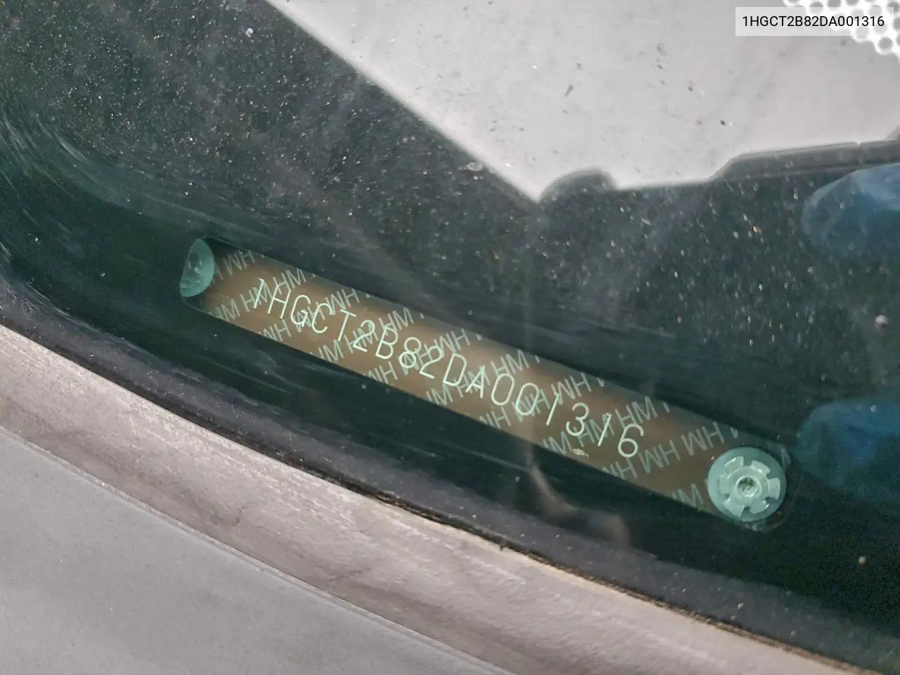 1HGCT2B82DA001316 2013 Honda Accord Exl