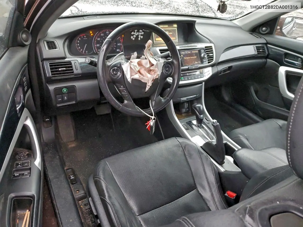 1HGCT2B82DA001316 2013 Honda Accord Exl