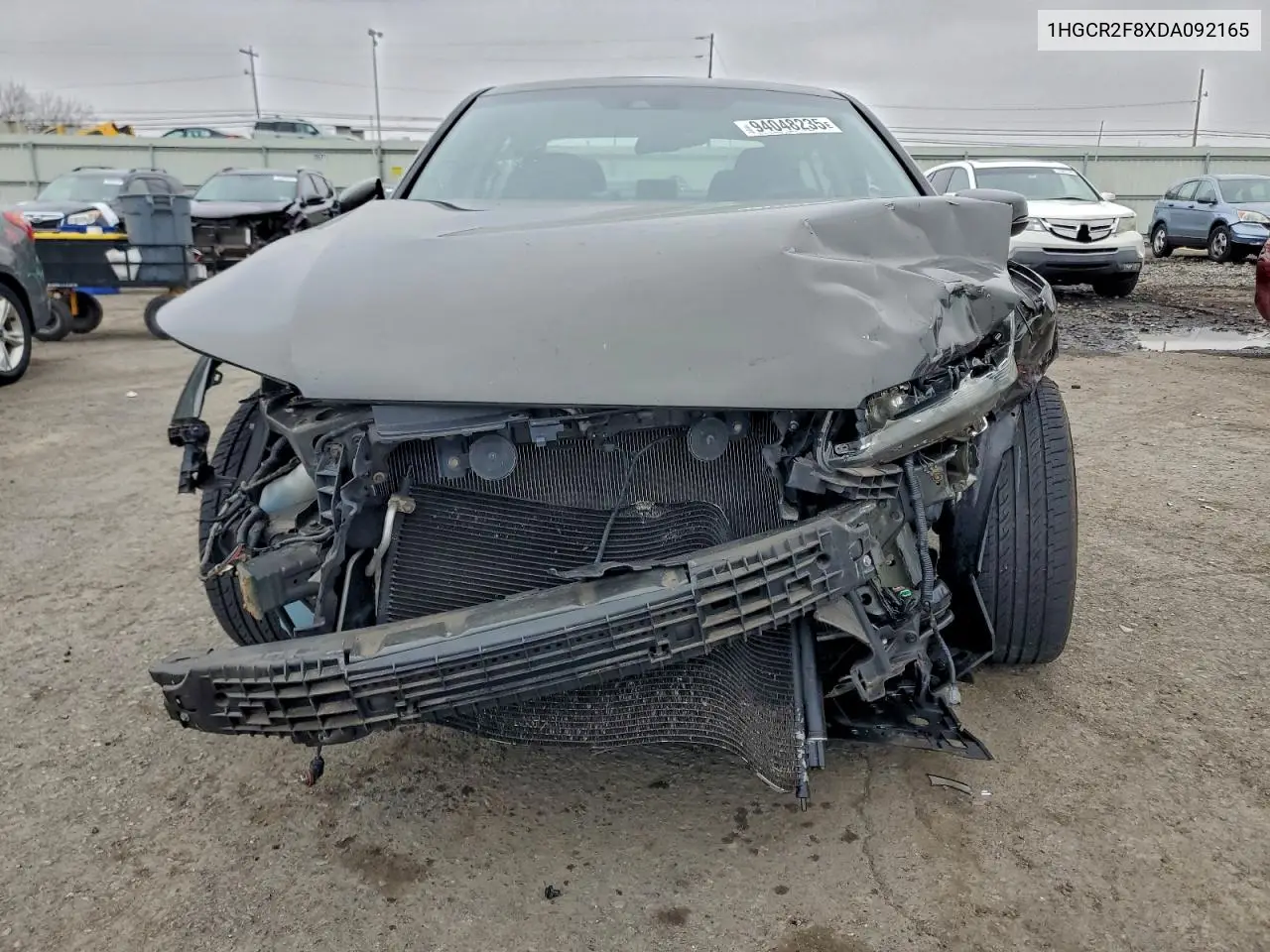 1HGCR2F8XDA092165 2013 Honda Accord Exl